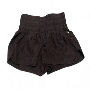 FP Movement by Free People High Waist Black Shorts The Way Home